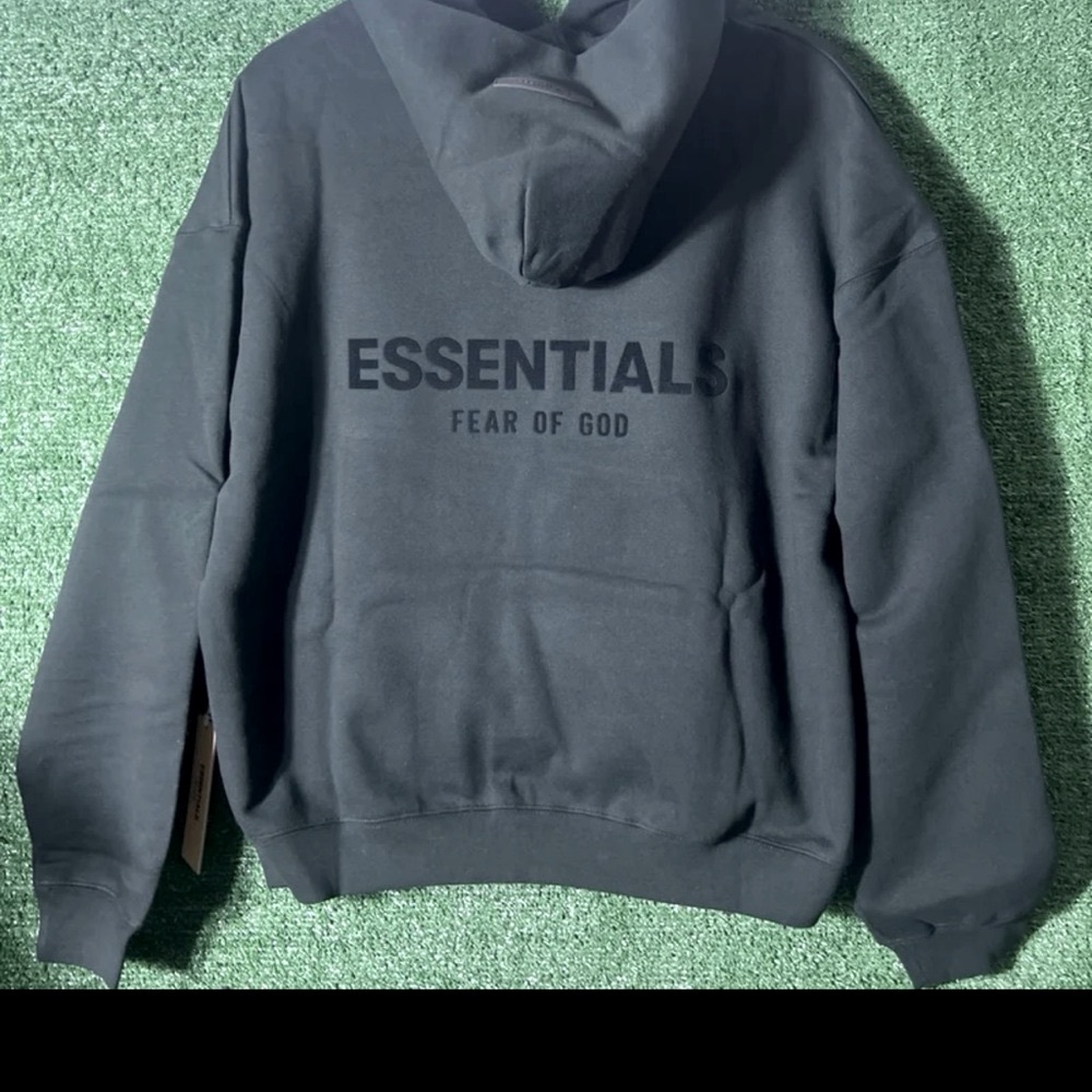 Essentials Fear of God Black Hoodie Sz XS